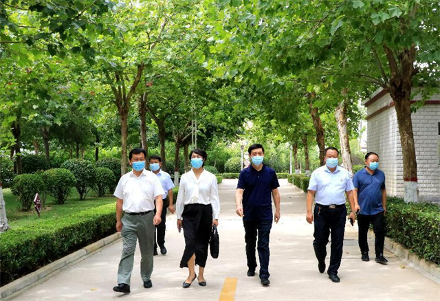 市文明辦蒞臨周口幼兒師范學校 實地測評省級文明校園（標兵）創(chuàng)建工作